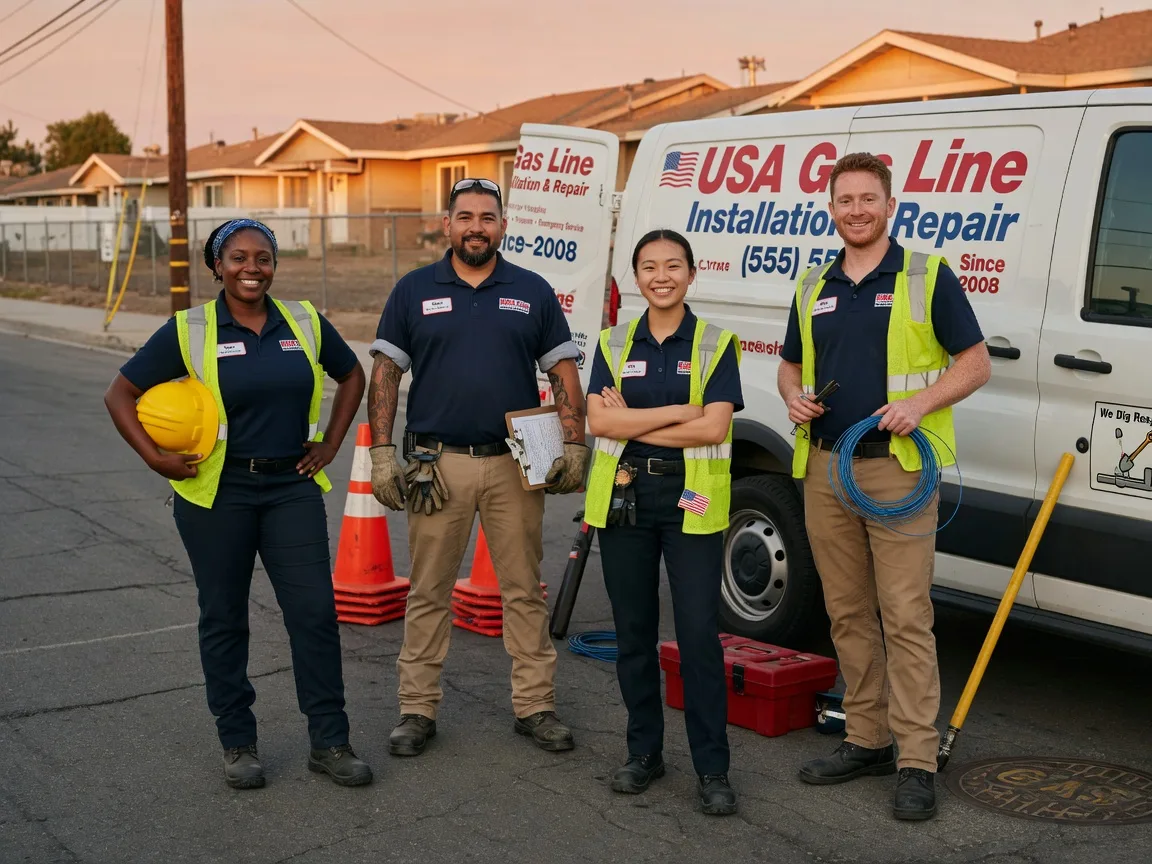 Gas Line Installation company in Pandora, TX